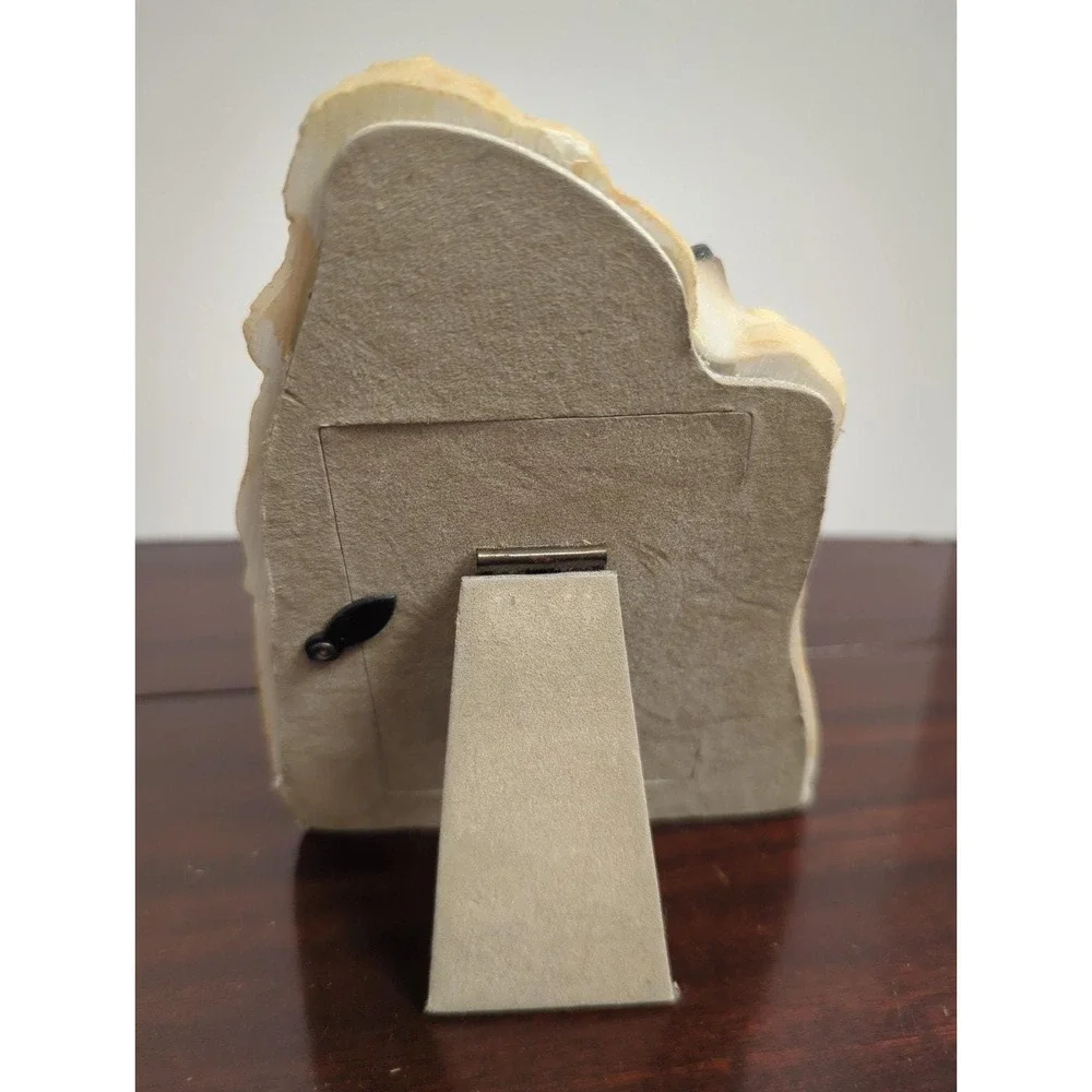Vintage Cocker Spaniel Dog Picture Frame Resin Puppy Photo Frame 5.5” Tall